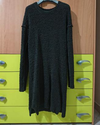 vestito lungo marrone Minimum tg 44