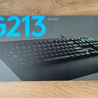 Logitech G213 tastiera gaming RGB retroilluminata