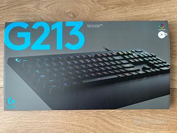 Logitech G213 tastiera gaming RGB retroilluminata