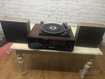 Giradischi Inno Hit mod NL 860 casse Philips