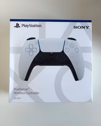 controller PS5 bianco nuovo con scatola