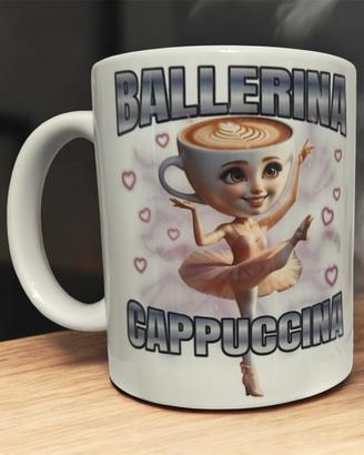 Tazza ballerina cappuccina