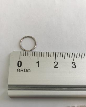 Orecchino piercing acciaio chirurgico