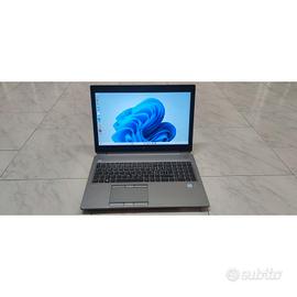 HP ZBOOK 15 G5 16GB SSD 256GB i7- 8850H