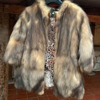 Giacca Pelliccia di Puzzola come visone pelo lungo