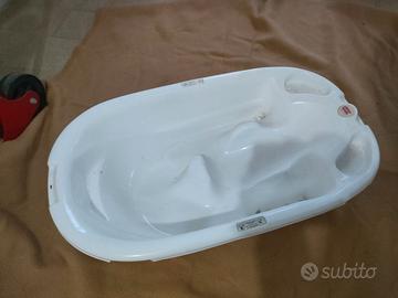 Vasca per bagnetto neonato bianca
