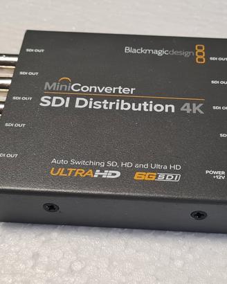Blackmagic mini converter sdi distribution 4K