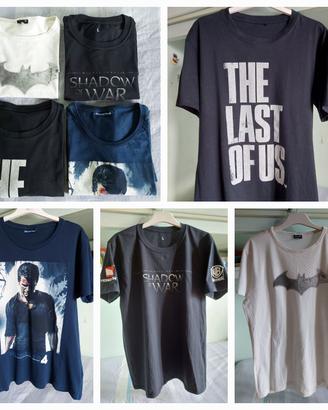 T-shirt promozionale videogiochi  (The Last of Us,