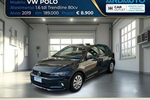 Vw Polo 1.6 Tdi Trendline 80 cv