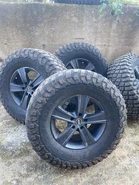 Gomme 35 e cerchi 17 jeep wrangler jk jl