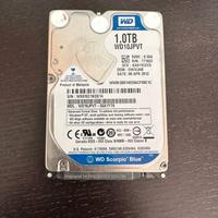 Western Digital WD10JPVT - Disco rigido WD 1TB Blu