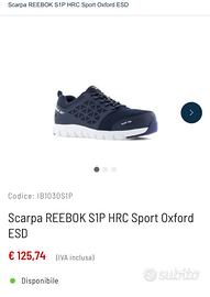 scarpa antinfortunistica REEBOK Nr.43