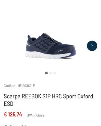 scarpa antinfortunistica REEBOK Nr.43