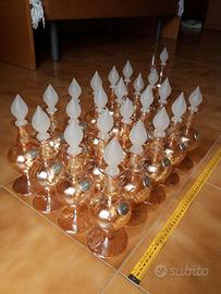 set 22+2 bomboniere bianco e arancio €8 a pezzo