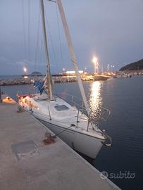 Barca a vela in condivisione