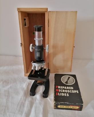 Microscopio vintage marca Milo