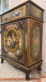 mobile decorato dipinto a mano stile classico