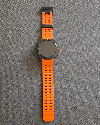 Galaxy watch Ultra con 2o cinturino acciaio nero