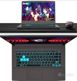 MSI gaming laptop Nuovo in garanzia 20 mesi 32GB
