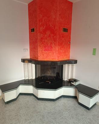 Termocamino ventilato EdilKamin - FUNZIONANTE