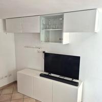 PARETE ATTREZZATA IKEA -STRUTTURA BESTA'
