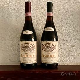 Barolo Riserva 1993 Sobrero – cantina interrata