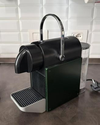 Pixie dark green macchina nespresso