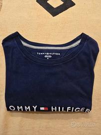 Maglietta Tommy Hilfiger blu Uomo, usata TG M