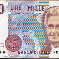 1.000 LIRE Montessori RC854041D FDS  Ciampi-Spezia