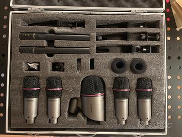 Kit microfoni batteria 7pz Soundsation DMS PRO MKI