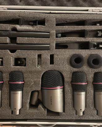 Kit microfoni batteria 7pz Soundsation DMS PRO MKI