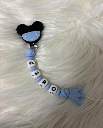 Catenella ciuccio in silicone