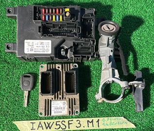 KIT CHIAVI CENTRALINA MOTORE FIAT Grande Punto 1Â°