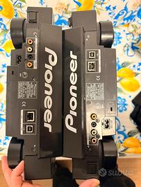 coppia di cdj 2000 pioneer