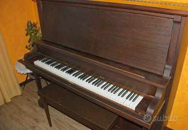 Pianoforte verticale marca Leach Piano co.