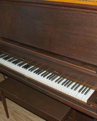 Pianoforte verticale marca Leach Piano co.