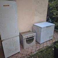 Frigorifero, congelatore, forno