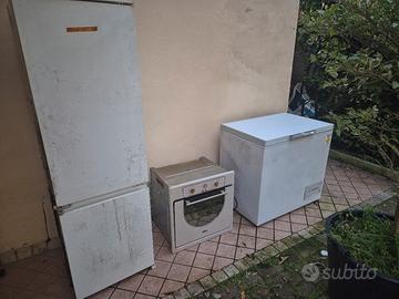 Frigorifero, congelatore, forno