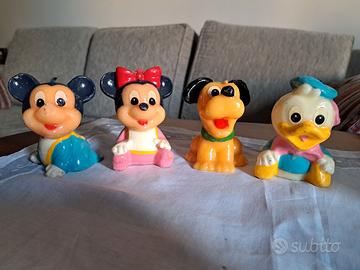 Lotto candele Disney vintage Mickey, Minnie, Pluto