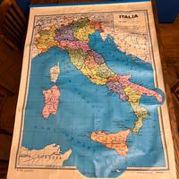 Carta geografica Italia
