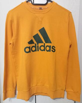 Felpa ADIDAS gialla 12 anni