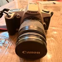 Canon EOS 500 reflex analogica + obiettivo 75-300
