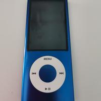 IPod Nano 5 Blu Apple con caricatore 
