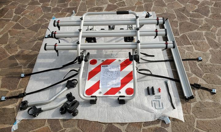Portabici Peruzzo Alu per 3 biciclette