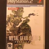 Metal Gear Solid 3 PS3 prima stampa italiano NUOVO