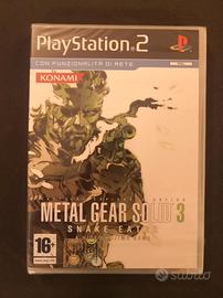 Metal Gear Solid 3 PS3 prima stampa italiano NUOVO