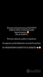 Docente con URGENZA