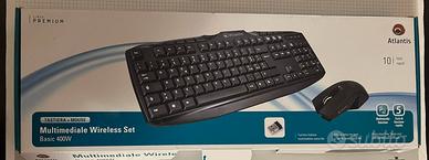 Kit Tastiera e Mouse Wireless - Come Nuovi