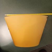 lampada da parete in vetro di murano