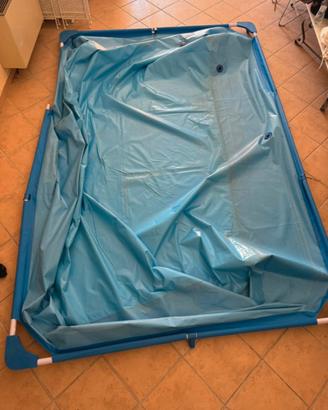 Piscina rettangolare Bestway, depuratore acqua